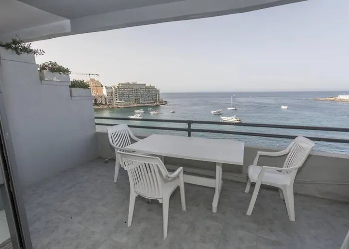 Lejlighed St Julians' Sea Front, Spectacular View,